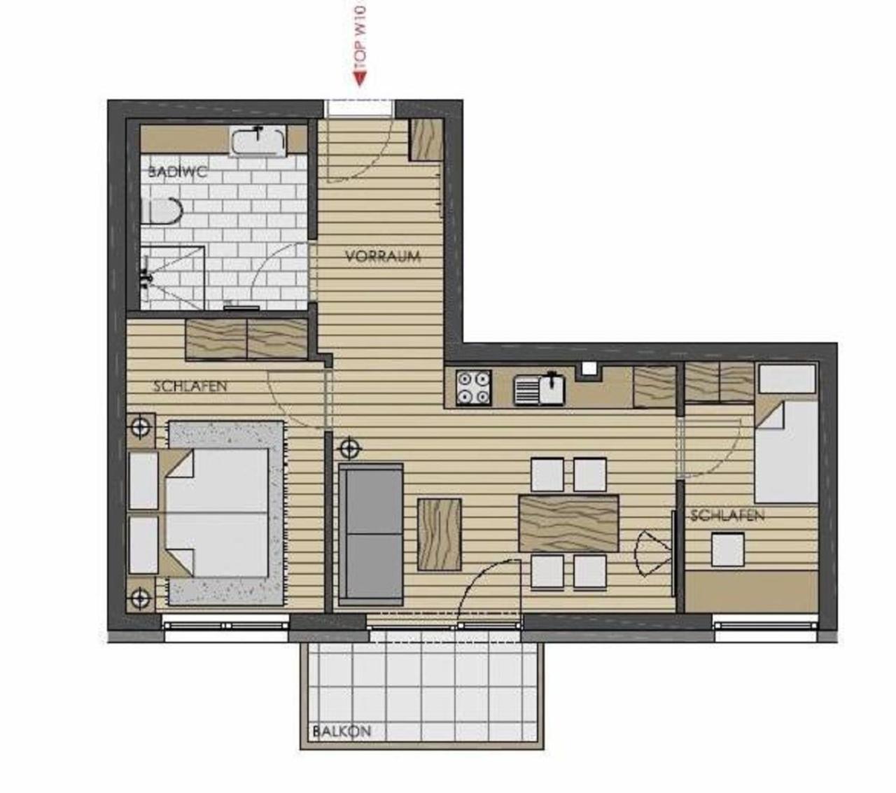 Echt Woods Appartements Зёлль Экстерьер фото